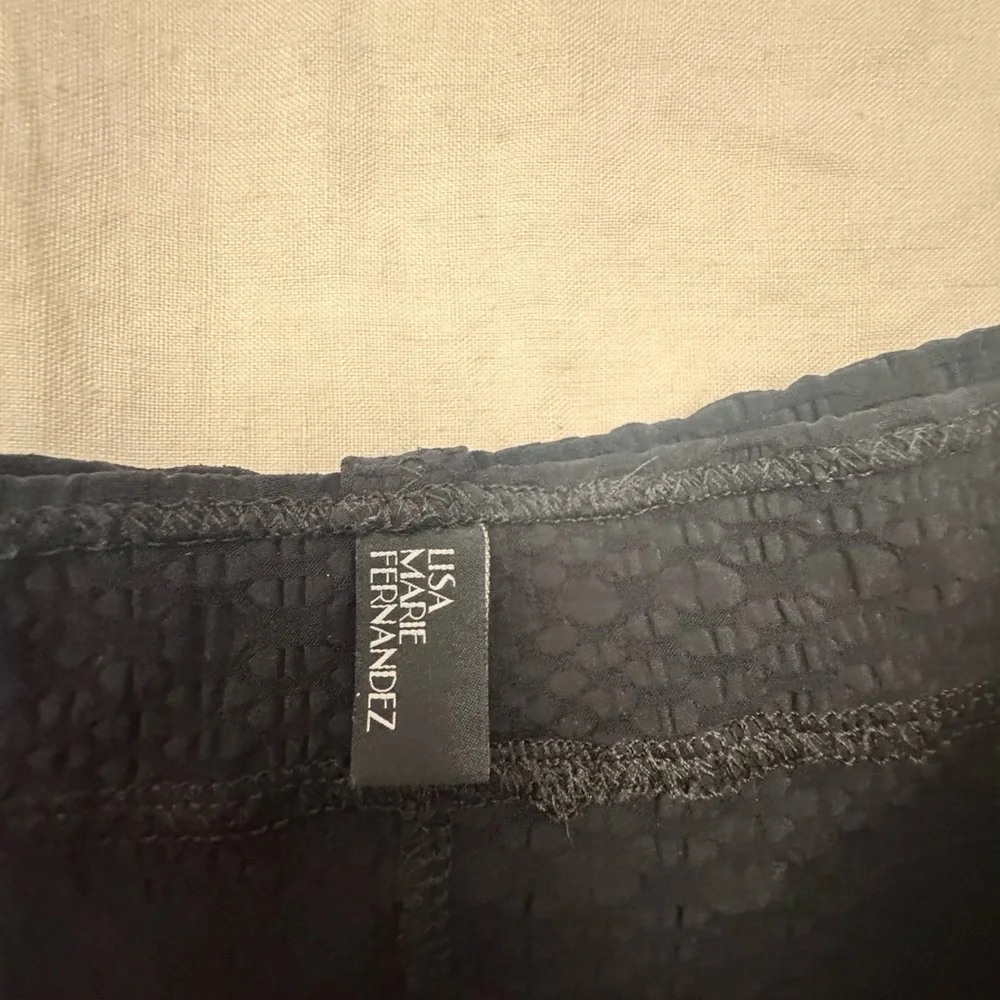 Lisa Marie Fernandez Black High-Waisted Bikini Set - Size 1 (US 2-4) - Picture 5 of 10